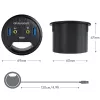 Hub USB GRAUGEAR G-THUB-AU-60 USB 3.2 Gen 1 Type-A preto