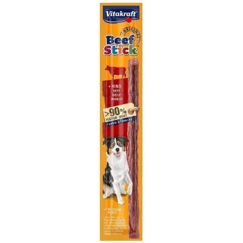 VITAKRAFT Beef Stick com carne de vaca - Petisco para cães - 12 g