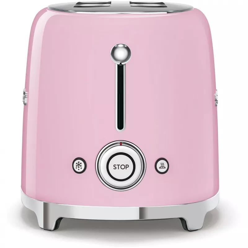 Torradeira Smeg 50's Style TSF02PKEU rosa