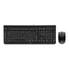 CHERRY DC 2000 Teclado, rato incluído, universal, USB, QWERTY, checo, preto