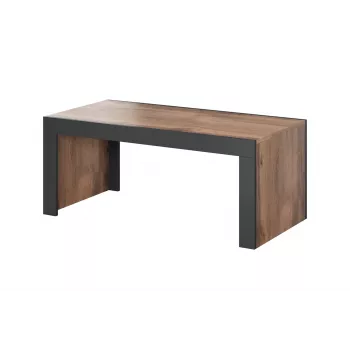 Banco/mesa Cama MILA 120x60x50 carvalho wotan + antracite