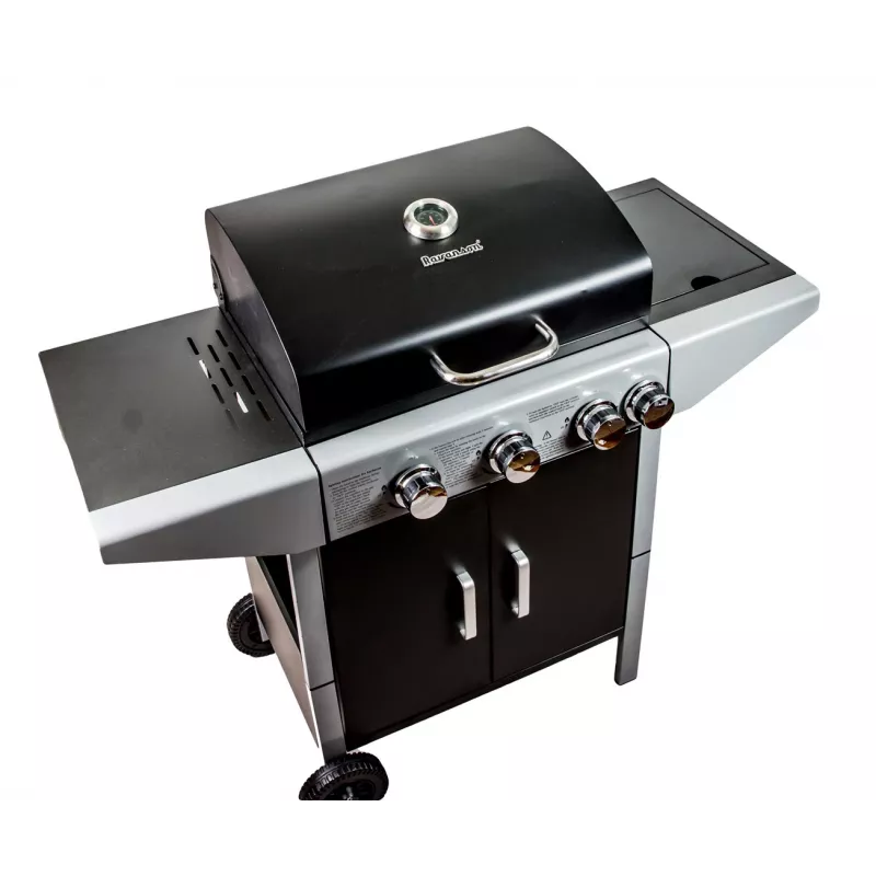 Grelhador a gás Ravanson GO-3 — grelhador a gás compacto, modelo GO-3