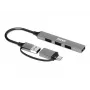PORT CONNECT | HUB USB-C/USB-A 4 portas USB-A 3.0 5Gbps | 900160