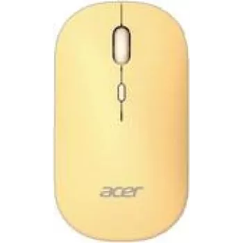 Rato Acer AMR130 ambidestro RF Wireless + Bluetooth 1600 DPI, 4 botões, amarelo