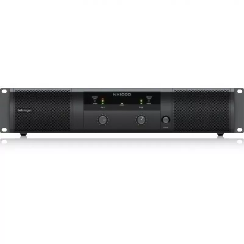 Behringer NX1000 amplificador de áudio atuação/palco preto