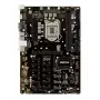 Placa-mãe BIOSTAR TB360-BTC PRO 2.0 ATX Intel B360, LGA 1151, 2x DIMM DDR4 até 32GB, 11x PCIe x1 + 1x PCIe x16, M.2, SATA III, USB-A