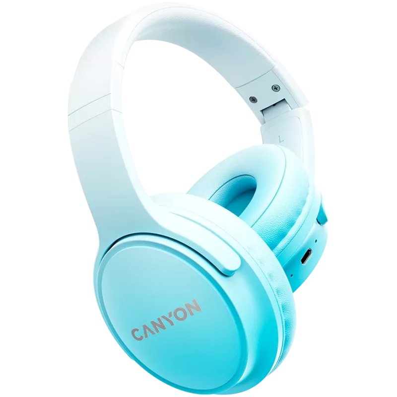 Headset Bluetooth Canyon OnRiff 4 On-Ear BT5.3 azul