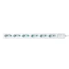Extensão de energia LogiLink LPS231 1.5m 6 tomadas AC interior branco