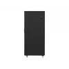 Armário rack Lanberg FF01-8042-23B de chão de 19 polegadas 42U 800x1000 mm, porta de malha perfurada, flat pack, preto