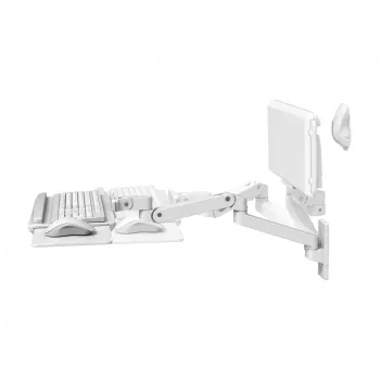 Ergotron LX Pro - bandeja de teclado/rato com suporte de braço (45-685-290)