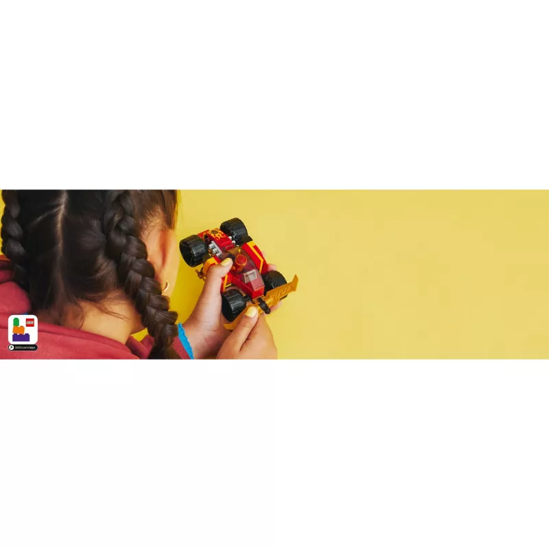 LEGO 71780 NINJAGO Carro de Corrida Ninja EVO 2em1 do Kai Brinquedo de Carro de Corrida para Modelo de Todo-o-Terreno Conjunto de Construção para Crianças, Rapazes e Raparigas a partir dos 6 Anos Aniversário
