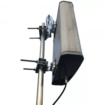 Antena externa ALLNET ANT-868-14dbi-FLAT-PATCH-570 14 dBi, patch plano, 868 MHz, conector fêmea N