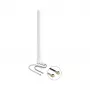 Antena dupla DELOCK WiFi 6 com 2 fichas I-PEX MHF I — antena de rede omnidirecional