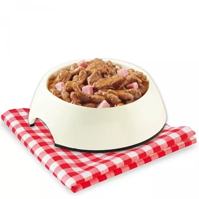 STUZZY Sfilaccetti frango com presunto - comida húmida para cães - 100 g
