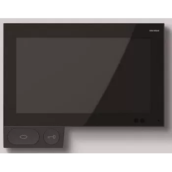 Siedle A 180-10 S Siedle Axiom para montagem na parede preto-cinzento (210006509-00)