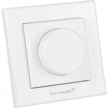 Interruptor de luz Homematic IP HMIP-WRCR rotativo branco 55x55x27 mm