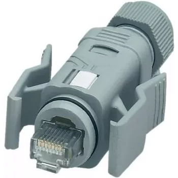 Conector RJ45 Phoenix Contact IP67 - Ficha CAT5e, reto Polos: 8P8C VS-08-RJ45-5-Q/IP67 Inha (1656990)