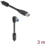 Cabo USB DeLOCK Type-A macho para Type-B macho 90° angular para baixo 3 m