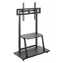 Gembird TVS-100F-01 suporte de chão para ecrãs 2,54 m (100) preto
