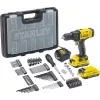 STANLEY SFMCD700D2A-QW 20V berbequim-aparafusador