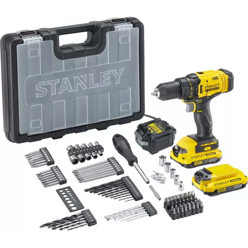 STANLEY SFMCD700D2A-QW 20V berbequim-aparafusador