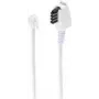 Cabo telefónico ShiverPeaks BS70043-W 3 m TAE RJ-11 branco