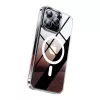 Capa protetora magnética Torras GUARDIAN para iPhone 15 Pro Clear Diamond-Finish