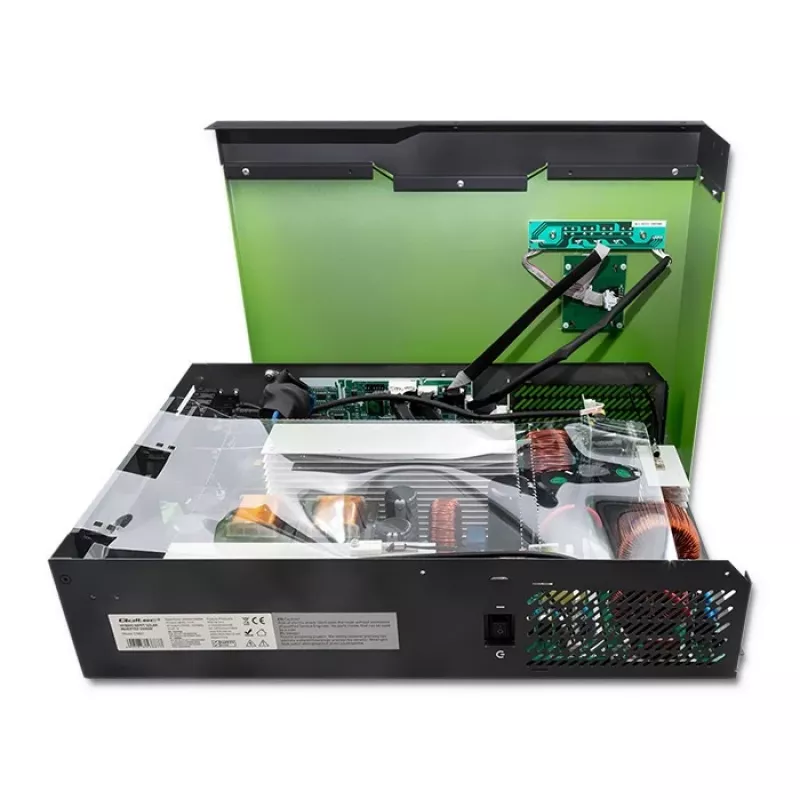 Inversor off-grid Qoltec 53887 inversor solar 10 kVA Lithium Polymer preto