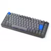 Teclado mecânico sem fios compacto 75% ENDORFY Thock V2 com interruptores amarelos, Layout DE