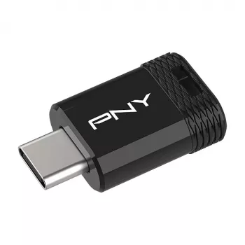 Pen drive PNY Elite-X 128 GB USB Type-C 3.2 Gen 1 (3.1 Gen 1) Preto