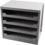 Allit EuroPlus Depot M 455805 Caixa para sistema de gavetas, 380 x 465 x 505 mm, cinzento