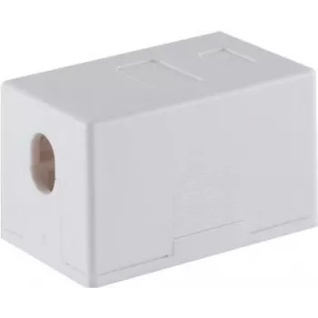 Adaptador de rede ShiverPeaks 08-10115 tomada Keystone, branco