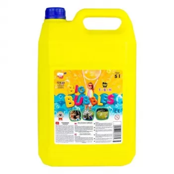 Líquido para bolas de sabão TUBAN 5 l TU3603 – solução de bolas de sabão para brinquedos e máquinas de bolas de sabão