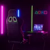 Painel de luz néon para gaming MANTA SNL111MT – símbolos LED decorativos para setup de gaming