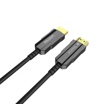 Cabo HDMI Unitek C11072BK-20M 20 m, HDMI 2.0, resolução máx. 4096×3112, preto