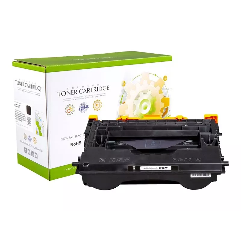 Toner STATIC compatível com HP CF237Y preto capacidade extra alta compatível 41.000 páginas