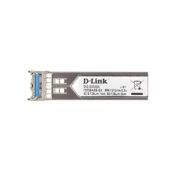 Transceptor industrial D-Link 1 porta Mini-GBIC SFP para 1000BaseSX