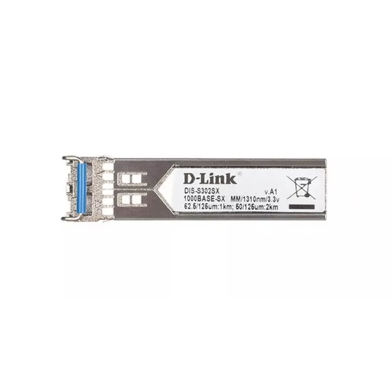 Transceptor industrial D-Link 1 porta Mini-GBIC SFP para 1000BaseSX