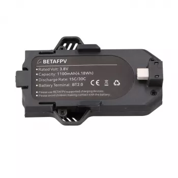Conjunto de baterias para drone Aquila16 BetaFPV 15C 1100mAh pack de 2, 3,8V
