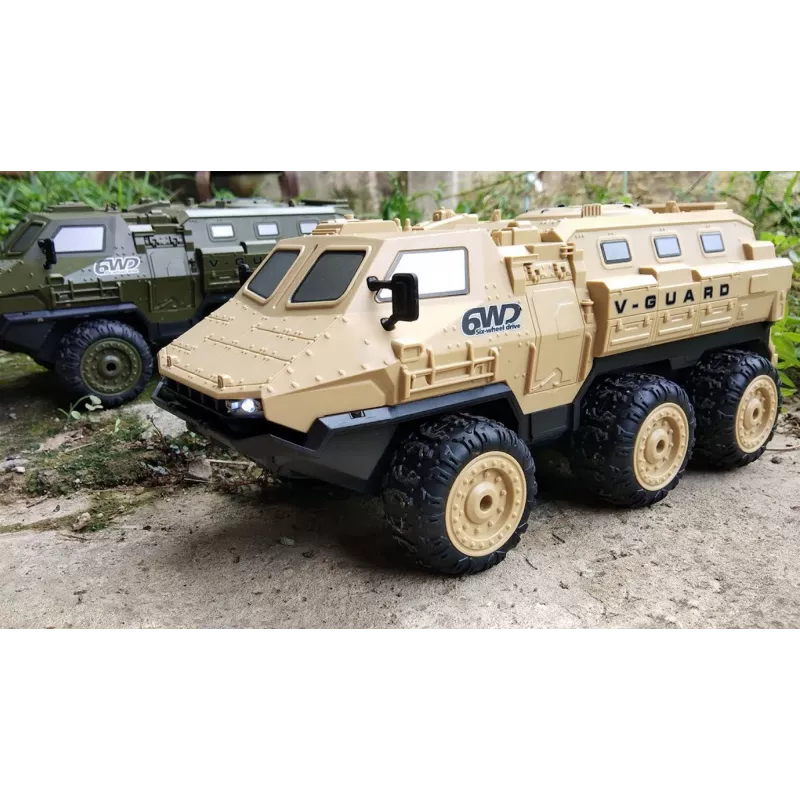 Amewi V-Guard veículo blindado 6WD 1:16 RTR RC telecomandado modelo motor elétrico (22585)