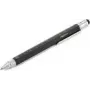 Caneta esferográfica TROIKA PIP20/BK preto/prateado — tinta preta, instrumento de escrita de bolso