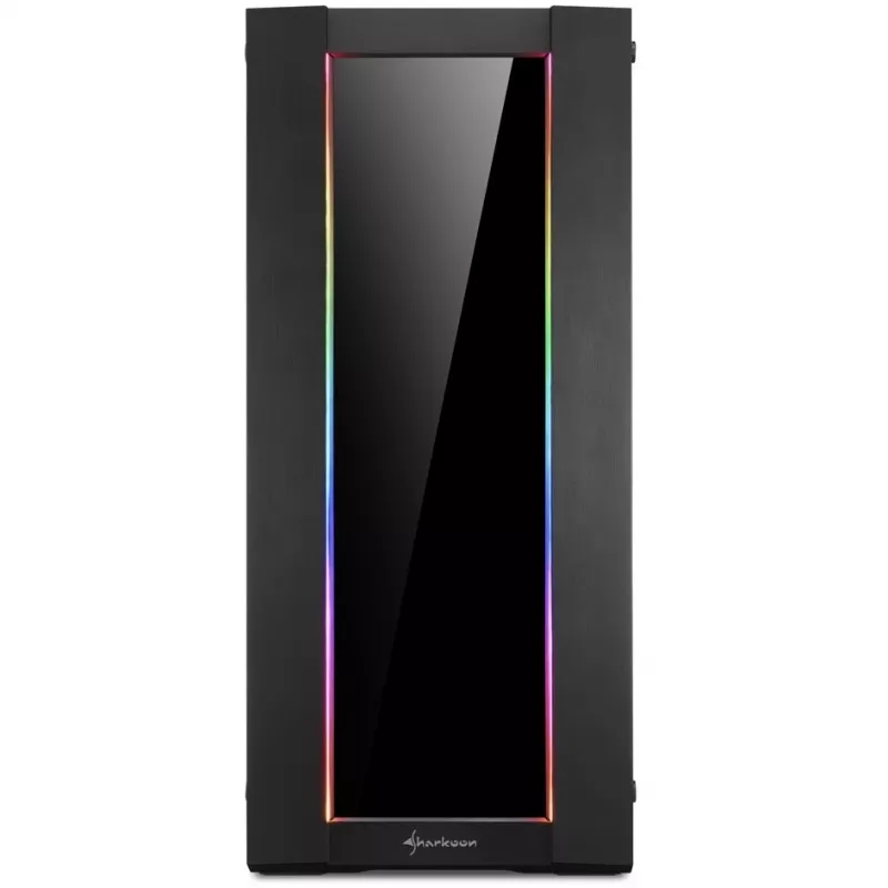 Caixa de PC Sharkoon ELITE SHARK CA200G Midi Tower preta
