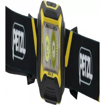 Lanterna frontal Petzl E070CA00 ARIA® 2R preto/amarelo (E070CA00)