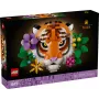 Brinquedo de construção LEGO Art Fauna Collection Tigre Conjunto 31217 – modelo de tigre para construir