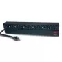 APC Rack PDU, Basic, 1U, 20A, 120V unidade de distribuição de energia (PDU) preto
