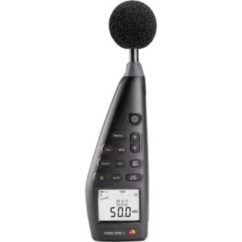 Testo 816-1 - Digital - Ponderação A - Ponderação C - Rápido - lento - 30 - 130 dB - 1,4 dB - 0,1 dB (0563 8170)