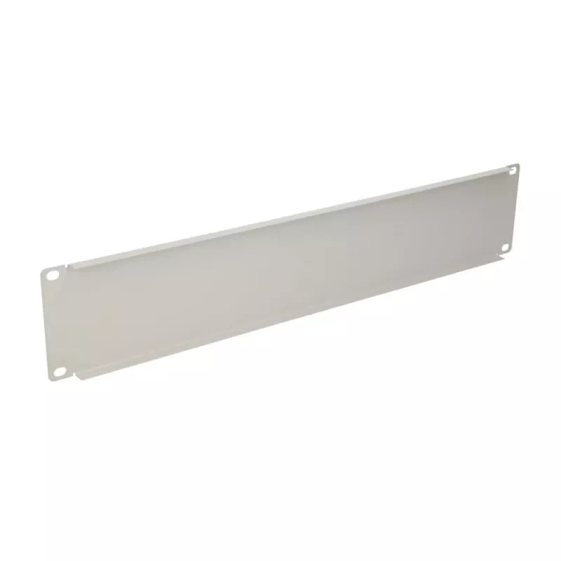 Tampa cega para rack Extralink Front Blank Panel 2U 19 polegadas cinzento, 2U, 19 polegadas, cinzento