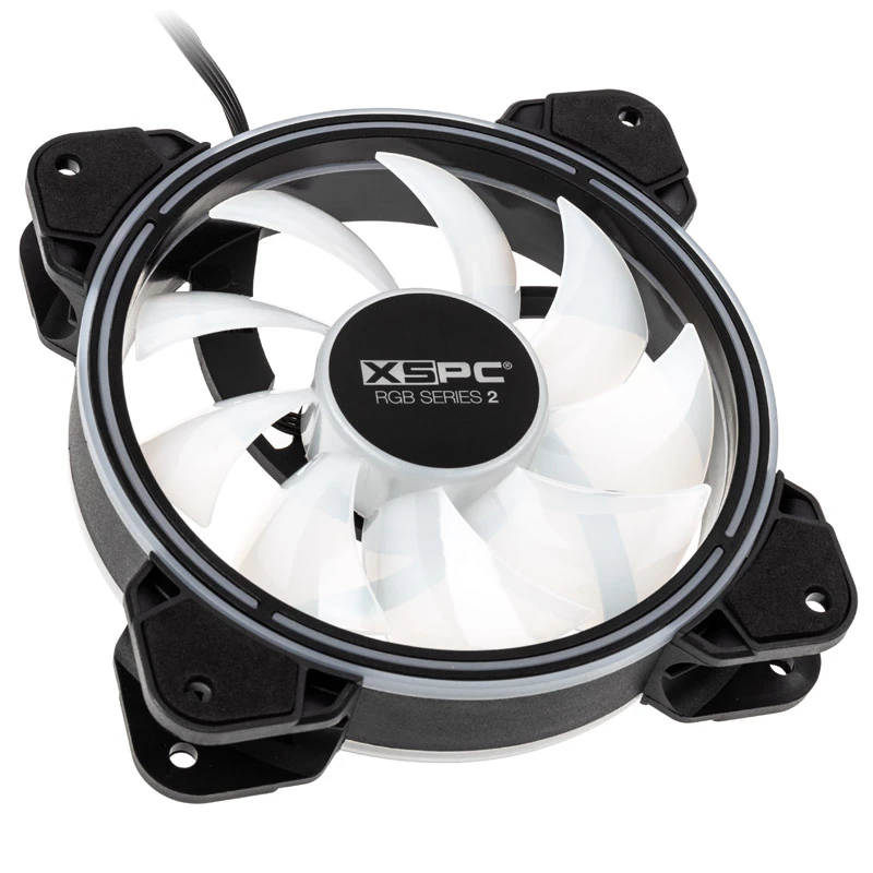 Ventoinha de caixa XSPC 120mm ARGB PWM, RGB Series 2, 120 mm