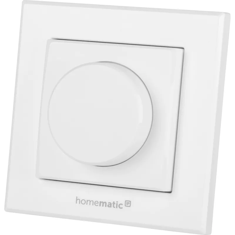 Interruptor de luz Homematic IP HMIP-WRCR rotativo branco 55x55x27 mm