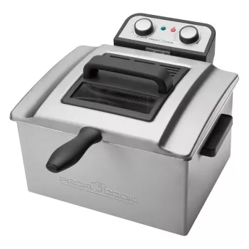 ProfiCook PC-FR 1038 fritadeira dupla de instalação livre 3000 W prateada